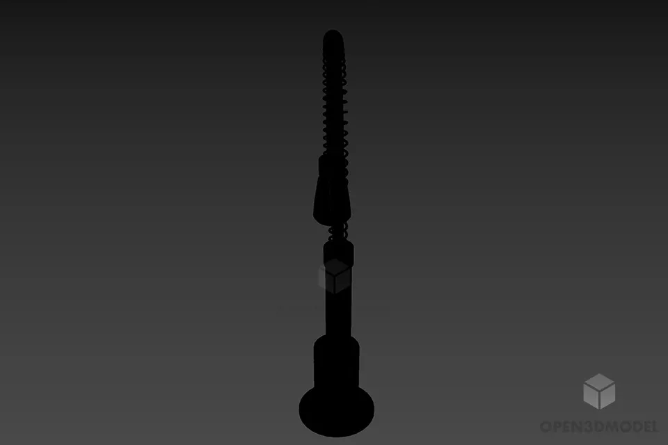 Kitchen Faucet With Wire 3d model