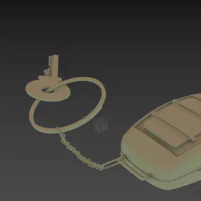 Key With Remote 3d model
