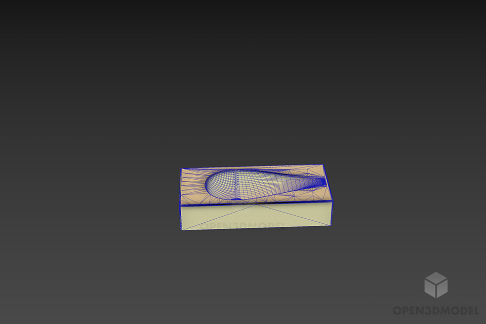 Modern Sink Spoon Water Shape 3d model 3