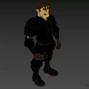 Star Wars Man Warrior 3d model