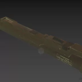 Ww2 Rocket Launcher 3d model