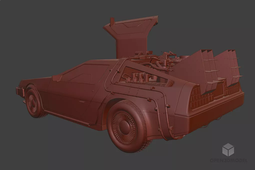 Caravan Car 3d model