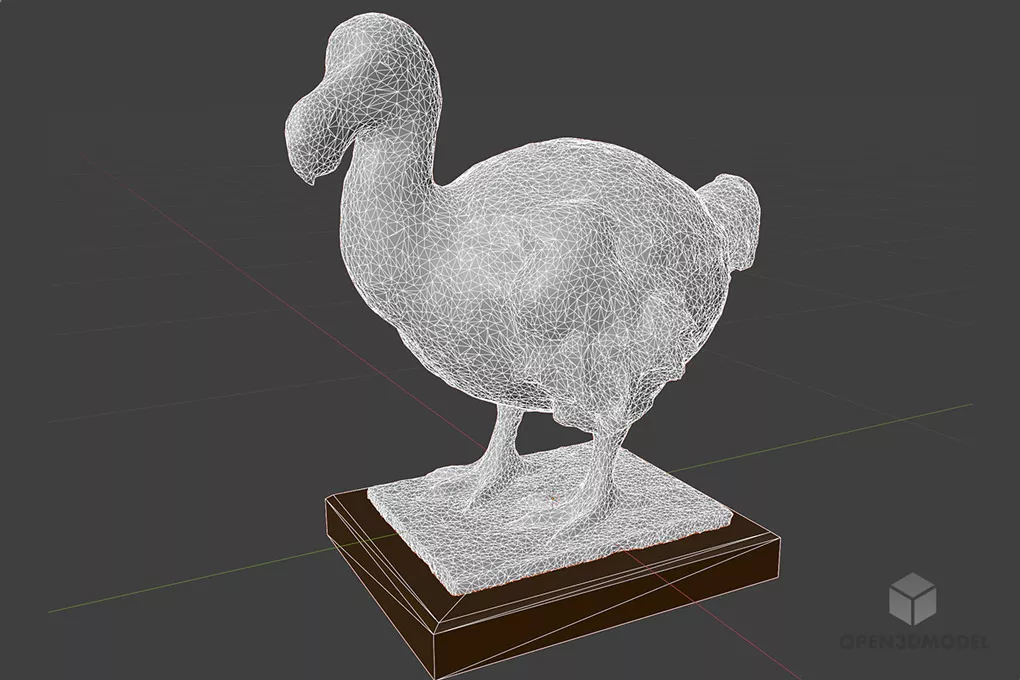 Dodo Duck Animal Free 3d Model - .blend, .c4d, .dae, .fbx, .obj 