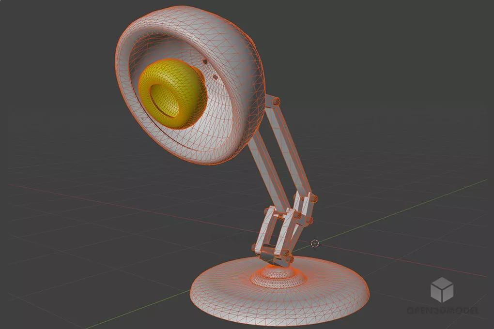 Pixar Table Lamp Free 3d Model - .Blend, .C4d, .Dae, .Fbx, .Max ...