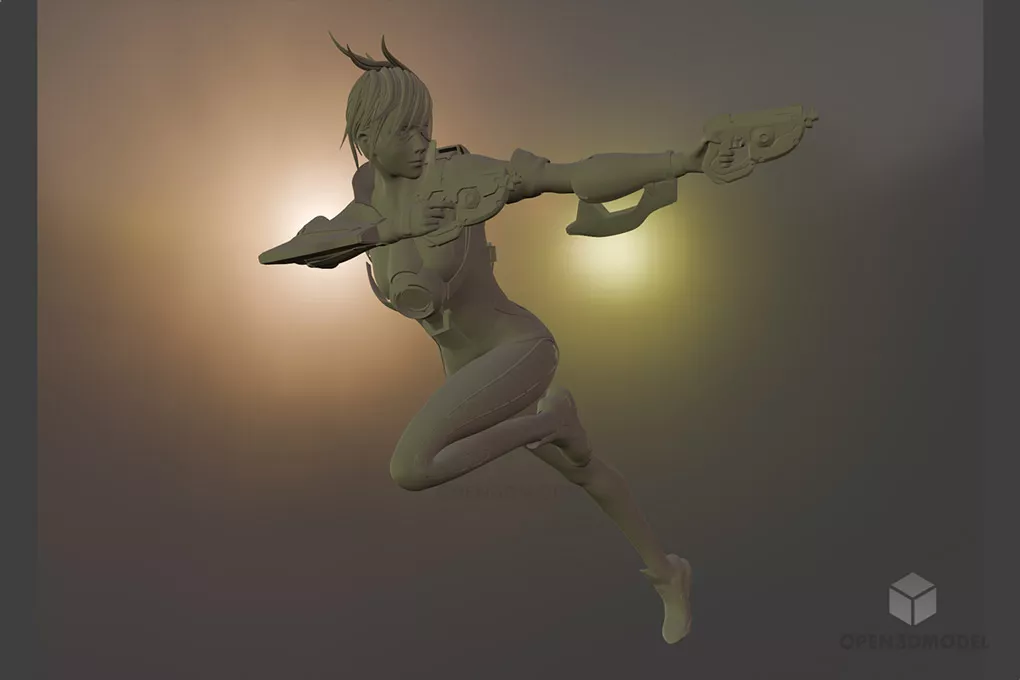 Viking Warrior Character 3d model