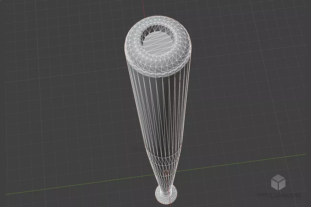 Baseball Bat Sport Accessories 3d model 2