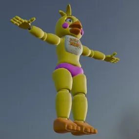 Toy Chica Character 3d model