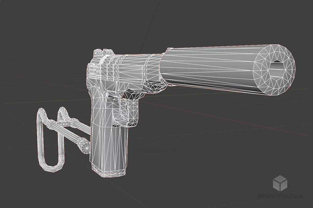 Automatic Shot Gun Free 3d Model - .Blend, .C4d, .Dae, .Fbx, .Max ...