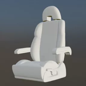 Airplane Seat 3d model