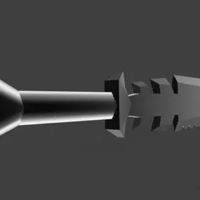 Fish Dagger 3d model