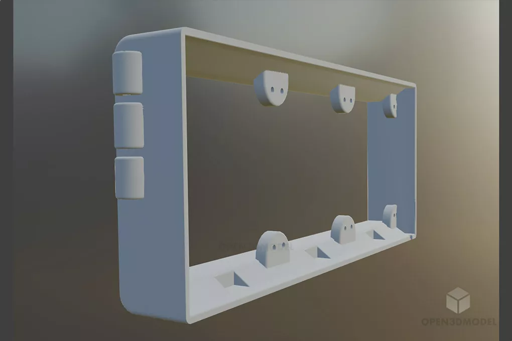 High Bladeless Fan 3d model