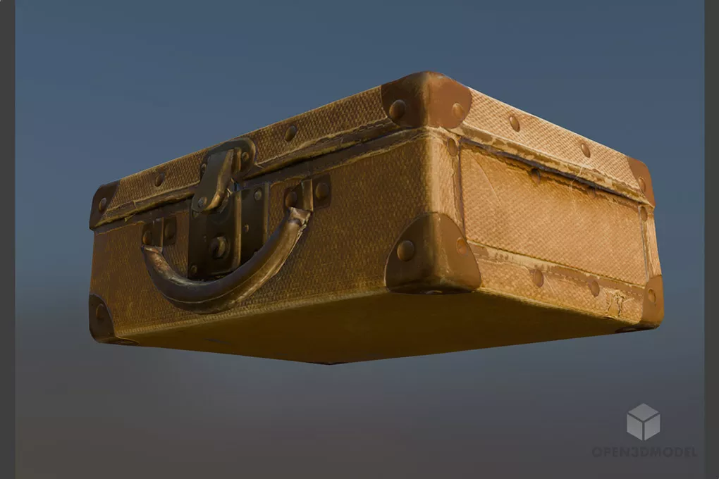 Paper Bag For Product 3d model