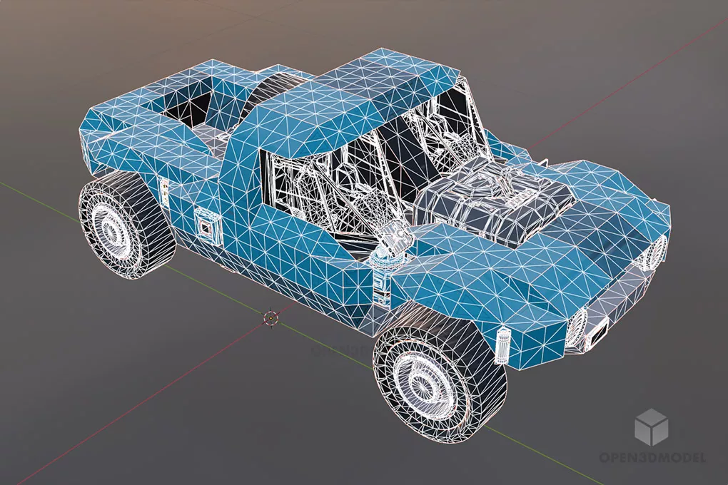 Brawler Suv Car Free 3d Model - .Blend, .C4d, .Dae, .Fbx, .Max ...