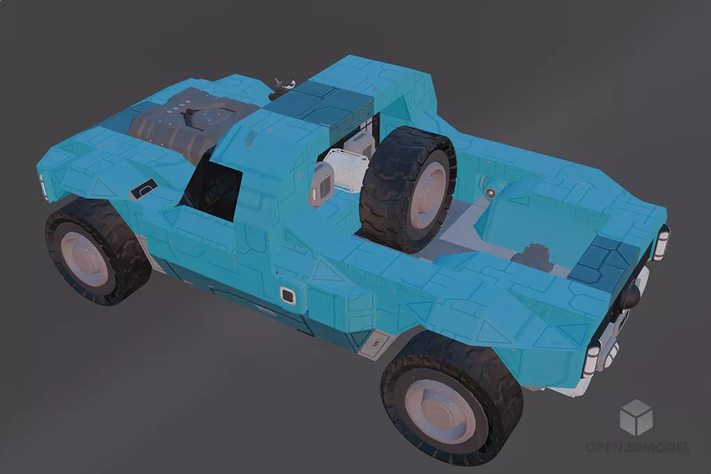 Brawler Suv Car Free 3d Model - .Blend, .C4d, .Dae, .Fbx, .Max ...