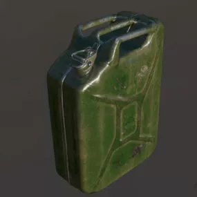 Jerrycan Storage Accessories 3d model