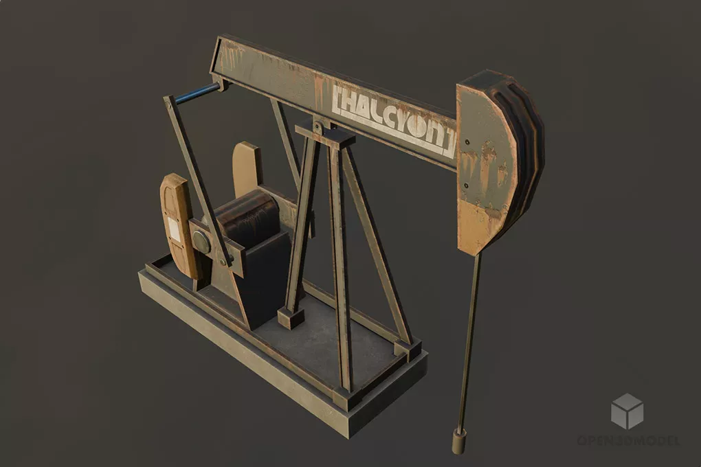 Electric Equipment Generator Box 3d model