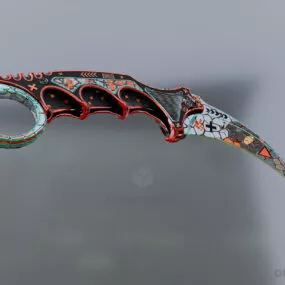 Steel Karambit Knife 3d model