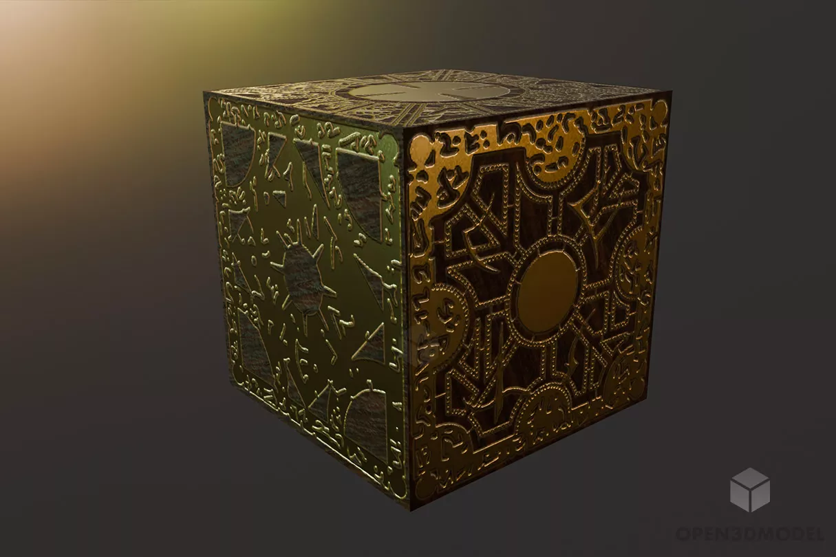 Box Of Gum Candy 3d model