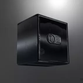 Steel Safe Box 3d model