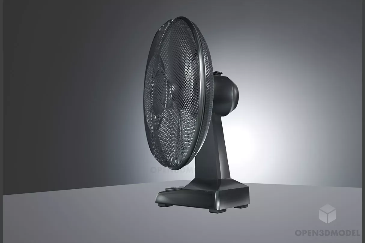 Vent With Sphere Shape Center 3d model