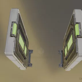 Scifi Scanner Gadget 3d model