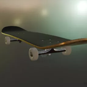 Skateboard High Detailed 3d model