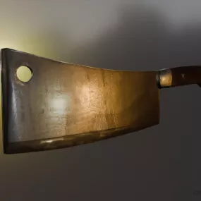 Butcher Knife 3d model