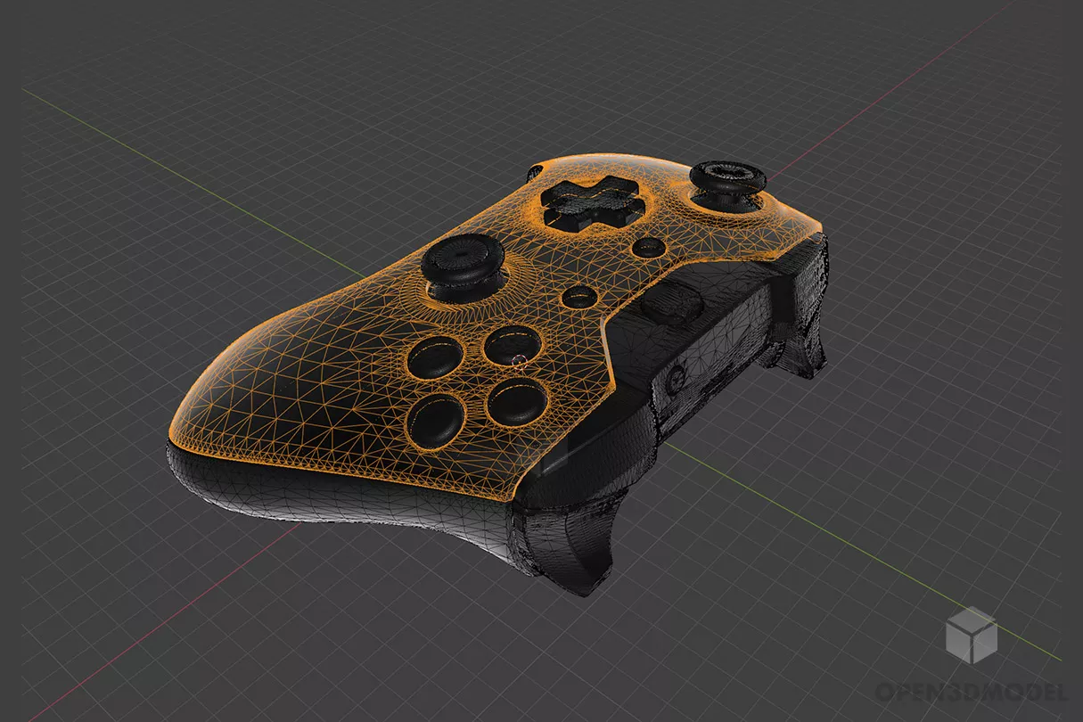 Xbox Controller Gadget 3d model 2