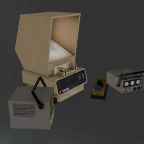 Vintage Computer Lab 3d model