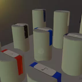 Headbands Gadget Gaming Assets 3d model