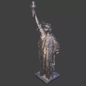 Statue Of Liberty Figurine 3d model
