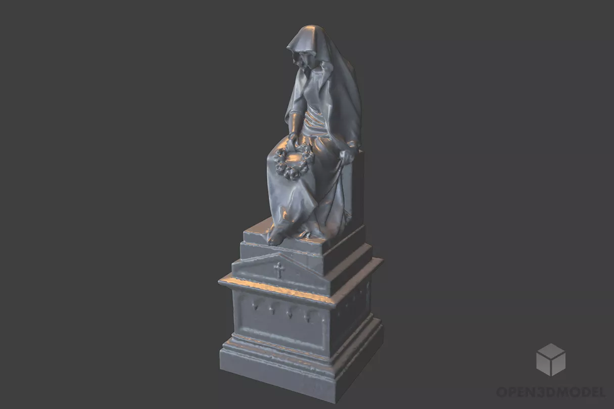 Small Table Figurine Decoration 3d model