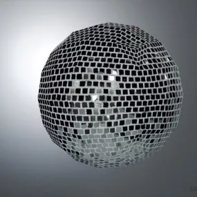 Disco Ball Lighting Decoration 3d model