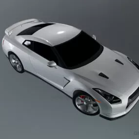 Nissan Gtr Nismo Sports Car 3d model