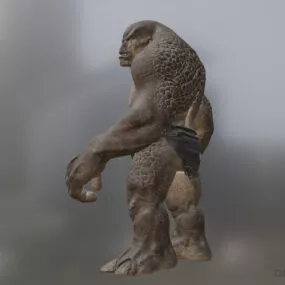 Mordor Monster Character 3d model