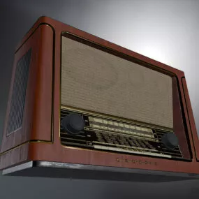 Grundig Vintage Radio 3d model
