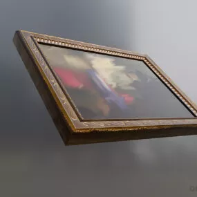 Vintage Picture Frame 3d model