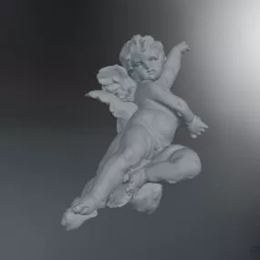 Little Angel Statue 3d model