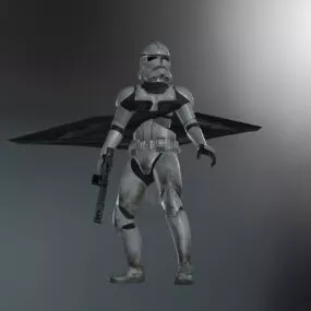 Star Wars Trooper Warrior 3d model