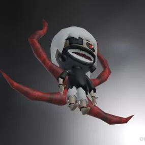 Kaneki Anime Character 3d model