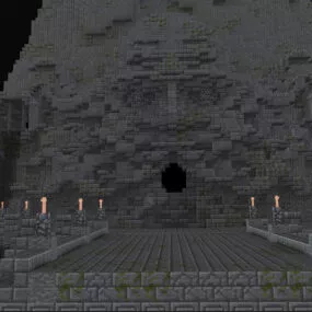 Minecraft Rock Game Assets 3d model
