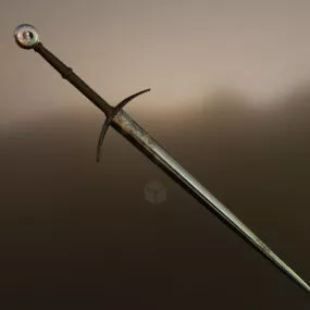 Medieval Sword For Warrior 3d model