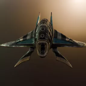Space Vehicle, Concept Spaceship 3d model