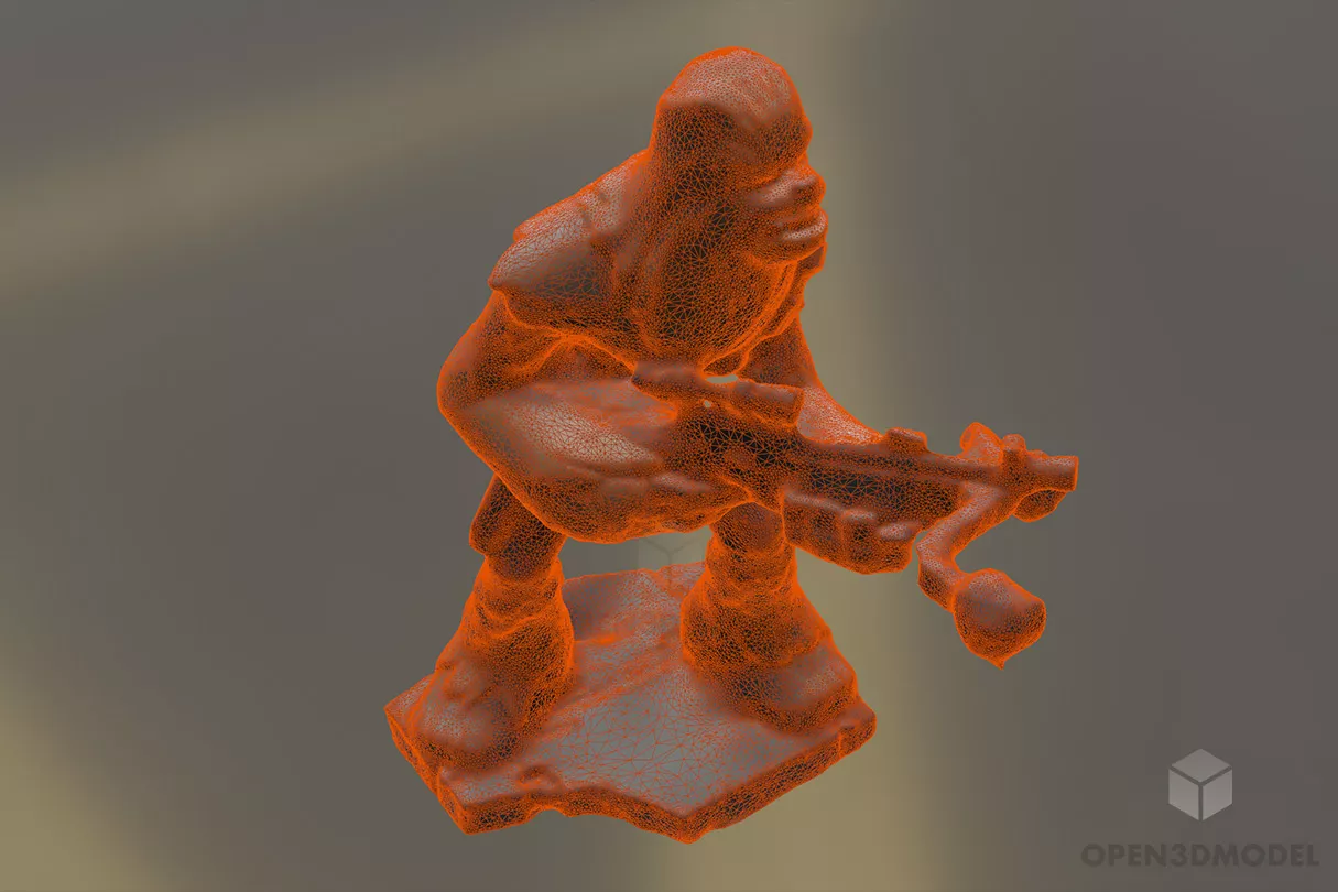 Memento Character 3d model 2