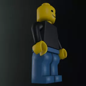 Famous Lego Character 3d model