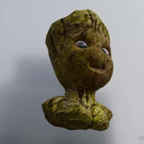 Baby Groot Character 3d model