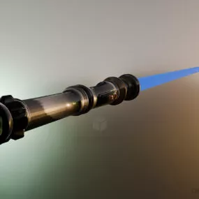 Lightsaber Lowpoly 3d model