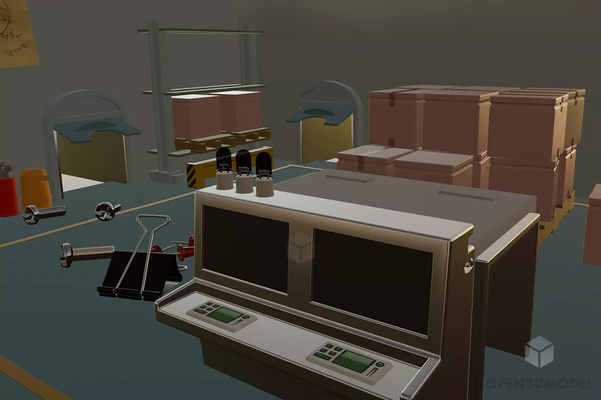 Blender Machine Kitchen Gadget 3d model