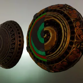 Shield Gaming Assets 3d model