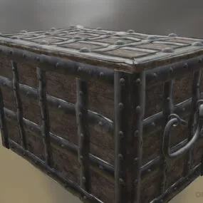 Medieval Chest 3d model